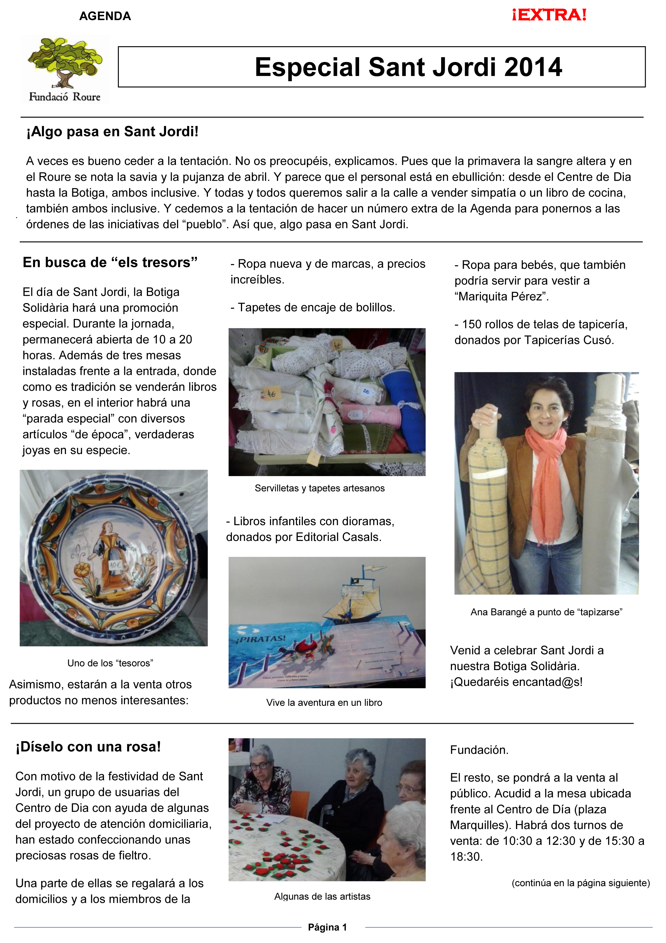 Agenda - Especial Sant Jordi 2014-1